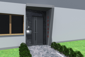 Vhod v upravni del stavbe