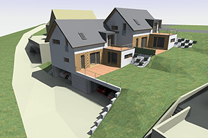 dvojčka na brežini